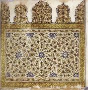 Ornamental endpiece from a Qur'an unknow artist